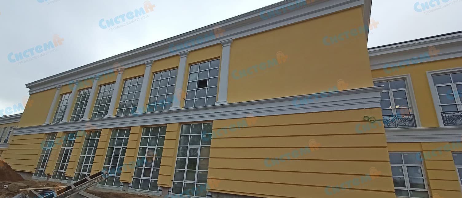 Фасадные элементы из минеральной ваты